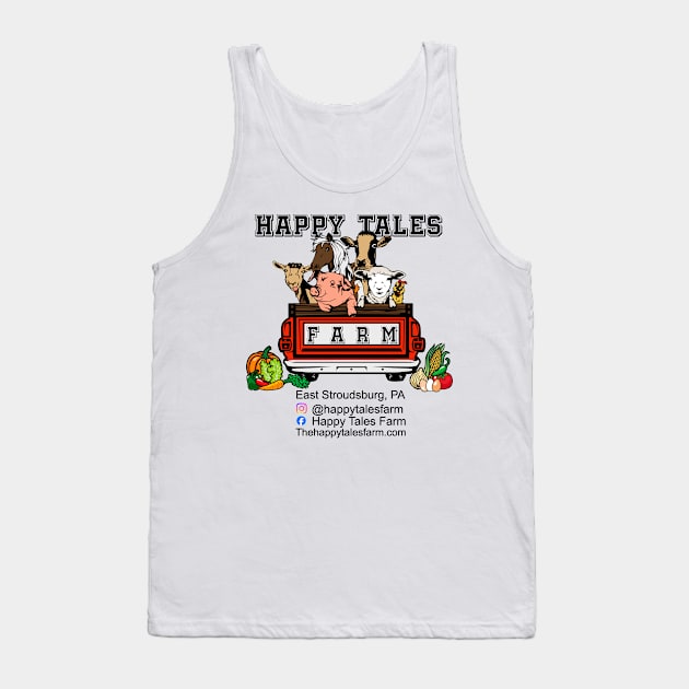 Lispe Happy Tales Farm Tank Top by Lispe